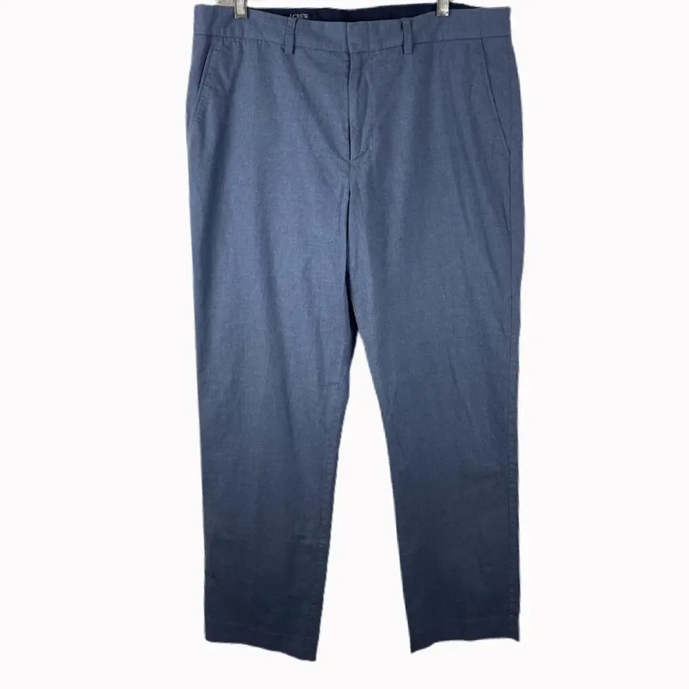 J. Crew Bedford Light Blue Business Casual Pants Sz 34x30